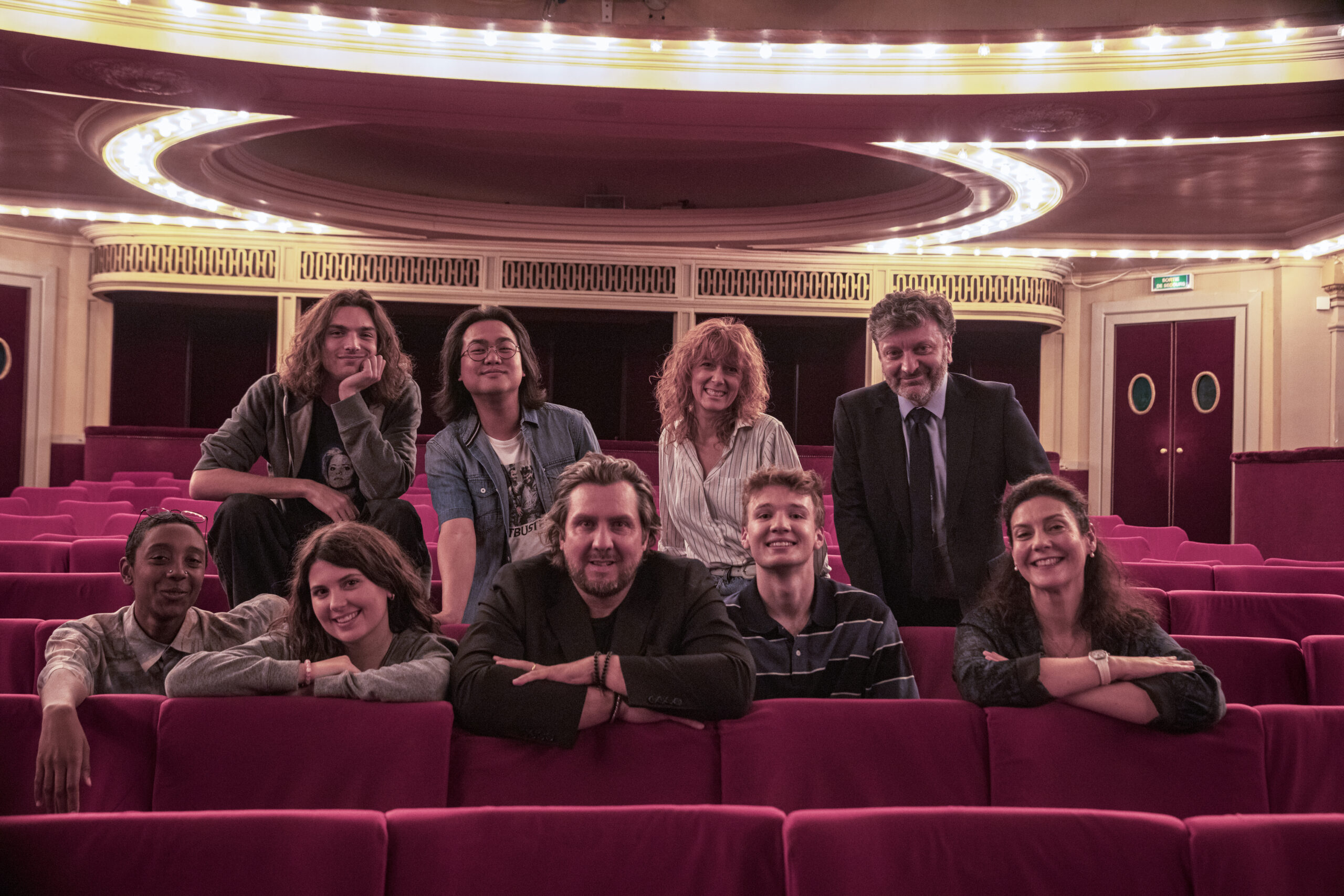 Cher Evan Hansen Troupe Crédit photo Nathalie Robin