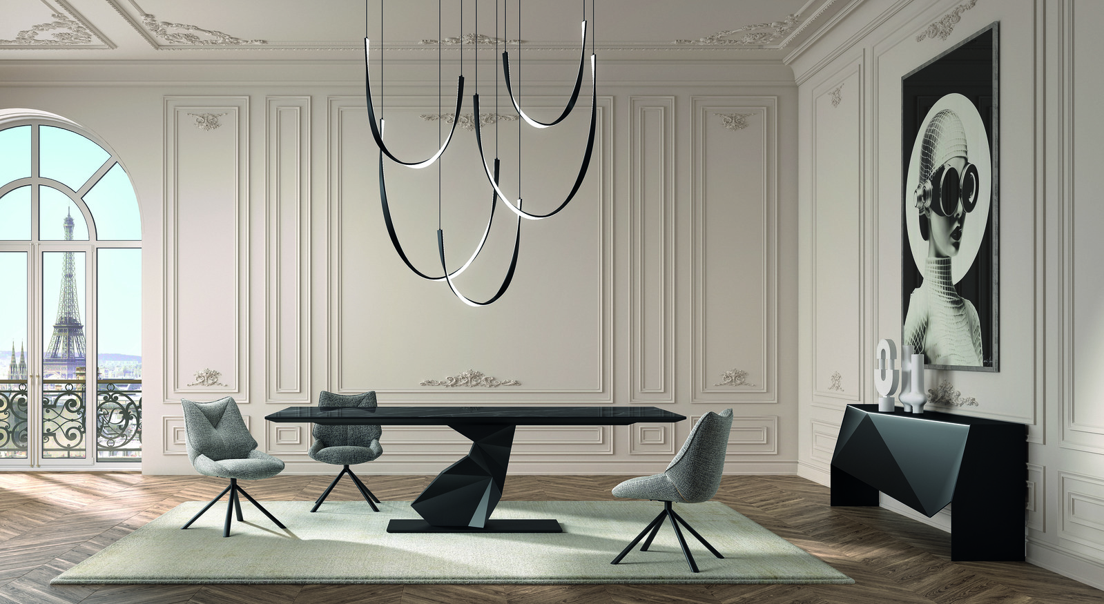 Maison XXL Richard Orlinski 0268 Dinning Room)