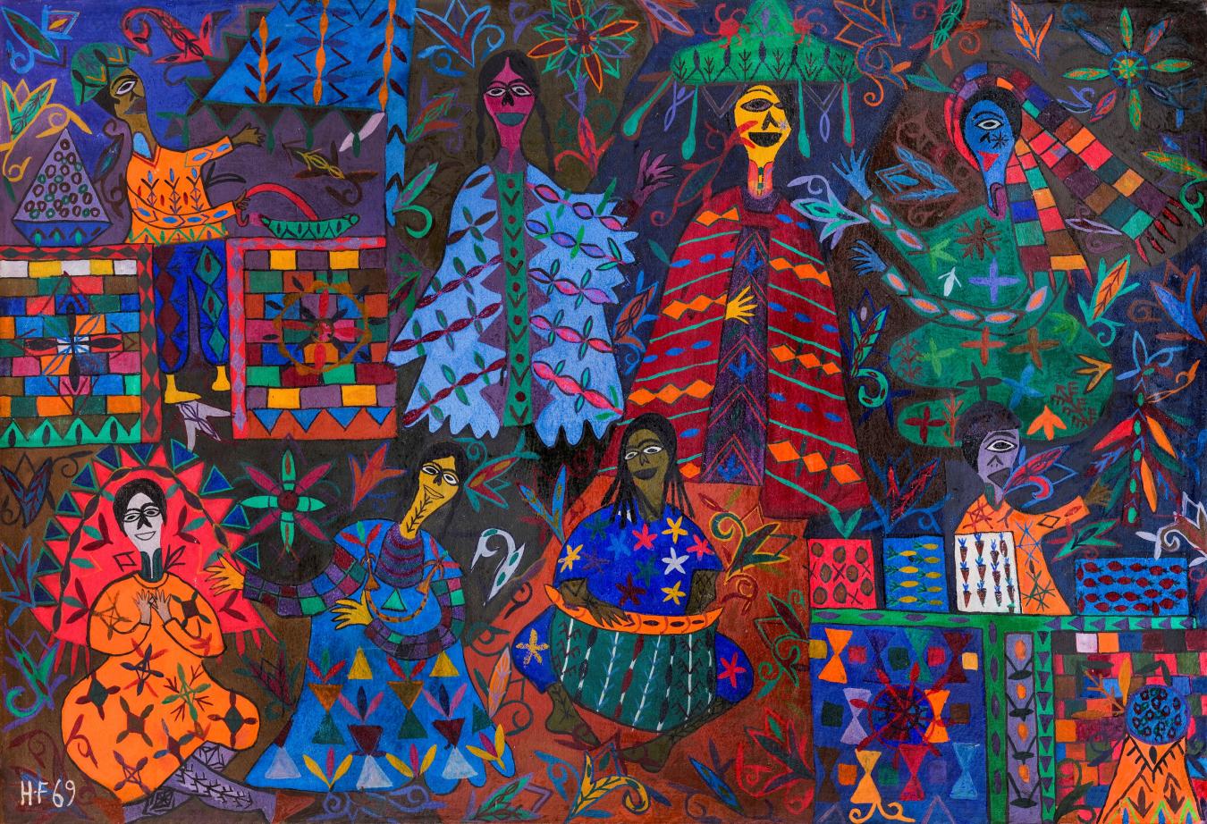 Menart Fair Fatima Hassan Le Violon Bleu Gallery tunisie Menart Fair Fatima Hassan Le Violon Bleu Gallery tunisie