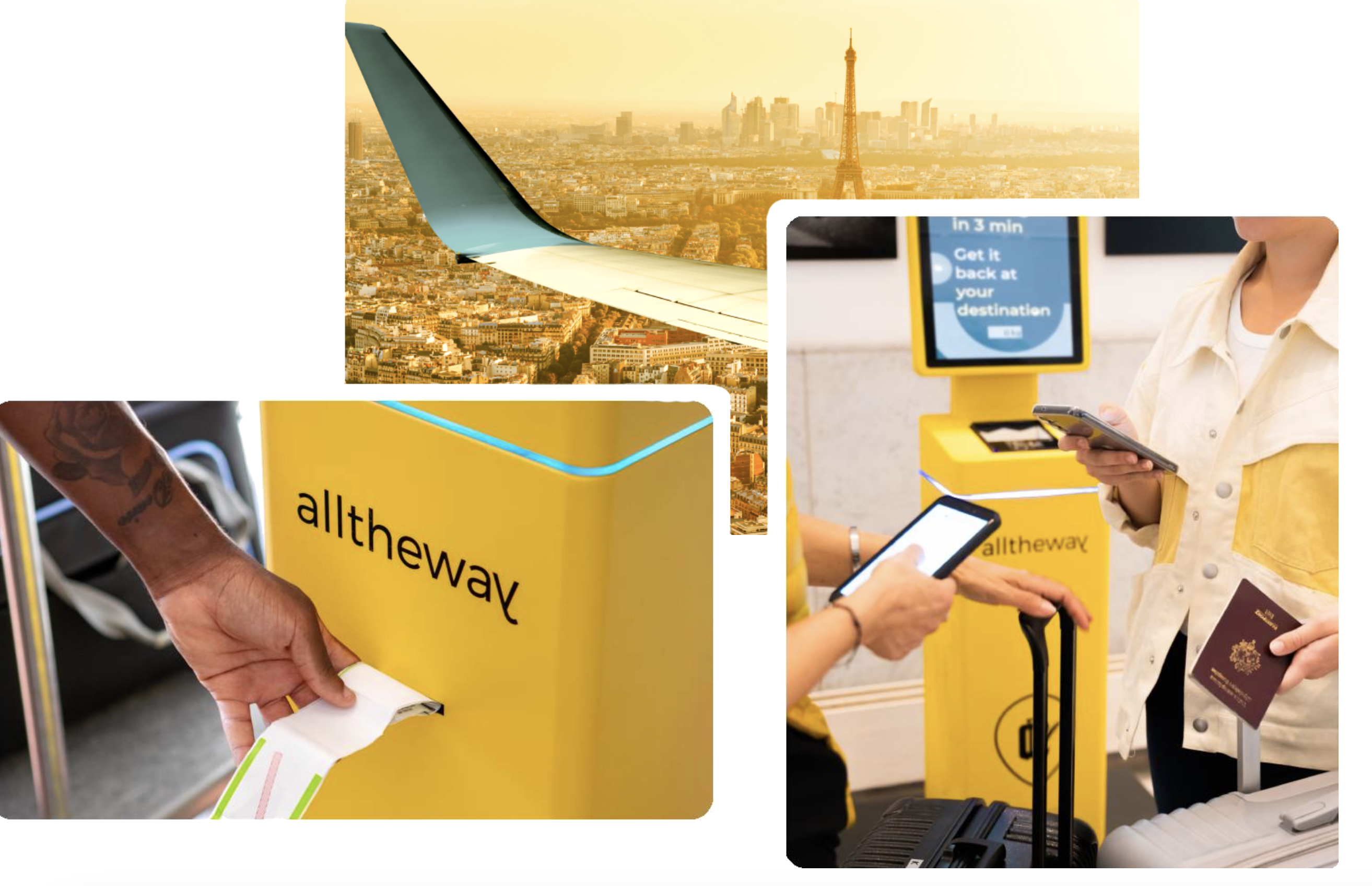 alltheway service bagage mobilite reduite fauteuil roulant aeroport voyage JO Paris 2024