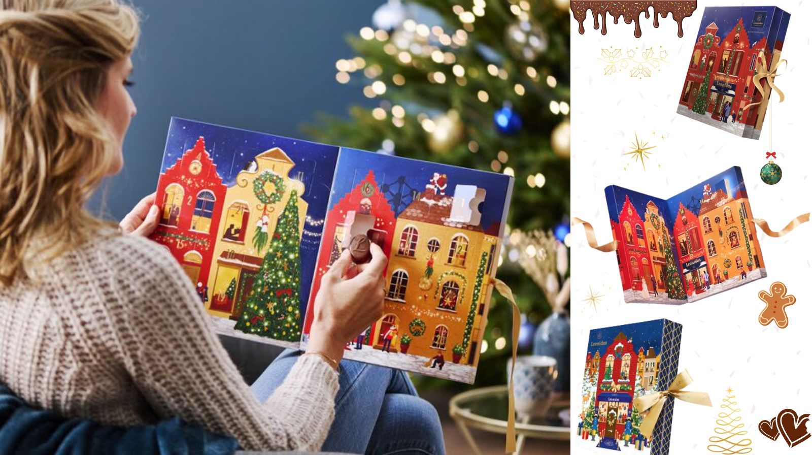 leonidas calendrier de l avent noel chocolats