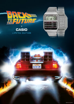 Casio célèbre les 40 ans de « Retour vers le Futur » avec la montre culte de Marty McFly