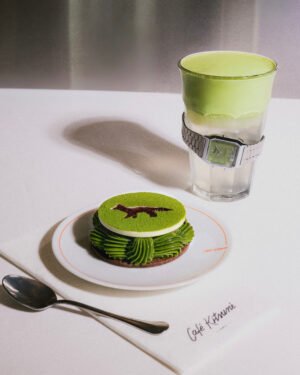 Montre Matcha signée Café Kitsuné x Casio