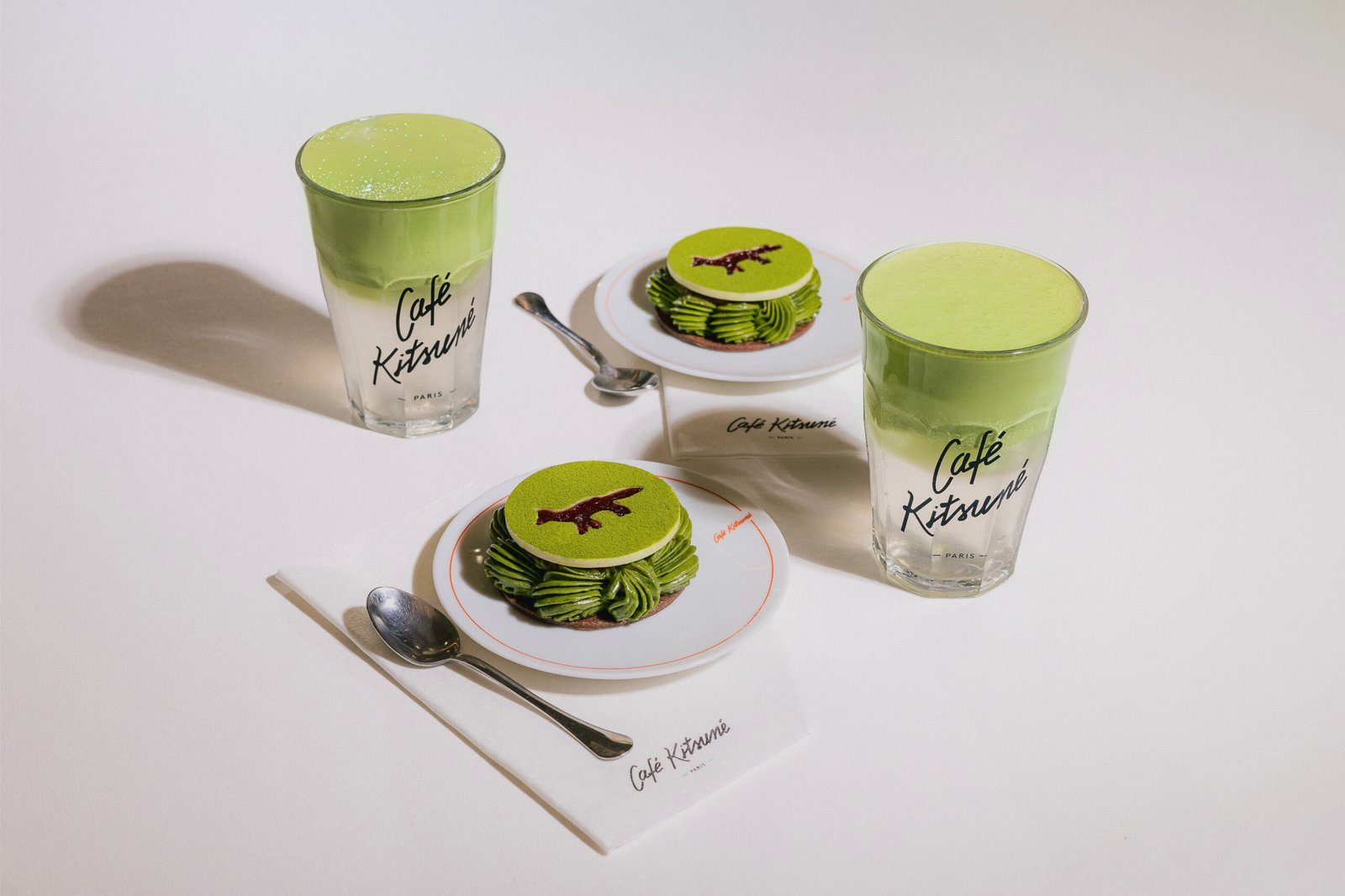ENTREMETS Toshiya TakatsukA Matcha Cloud Café Kitsuné Paris Casio