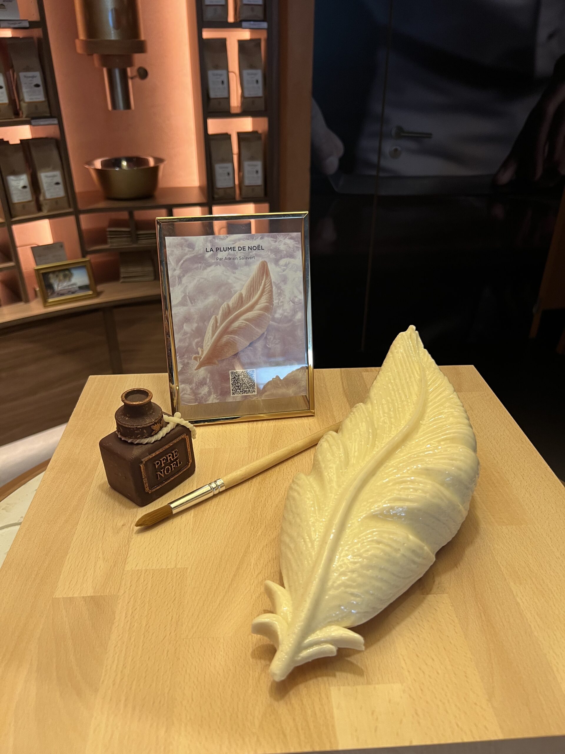 Plume de Noel - buche Adrien Salavert Les Belles Perdrix - 04