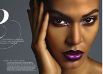 Joan Smalls par David Roemer pour Glamour Spain