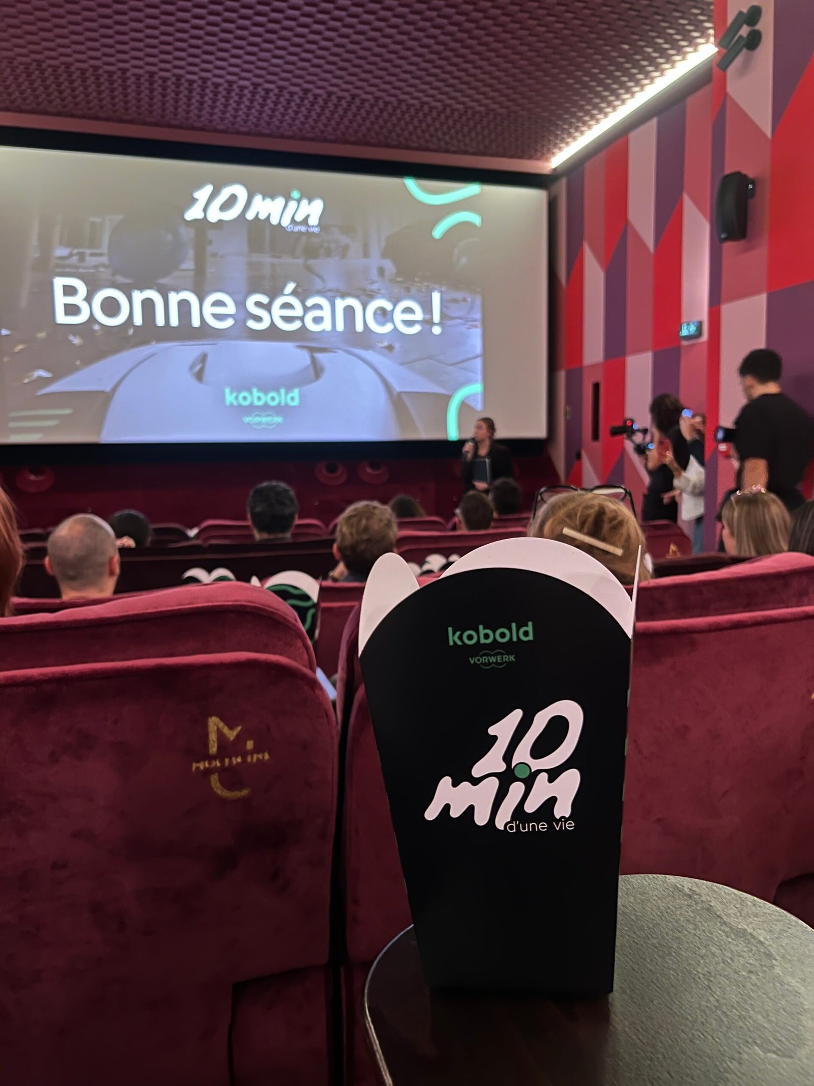 Kobold VK7 proection court métrage cinéma elysees lincoln