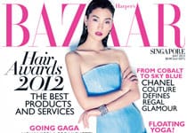 Lina Zhang en couv&rsquo; d&rsquo;Harper&rsquo;s Bazaar Singapore