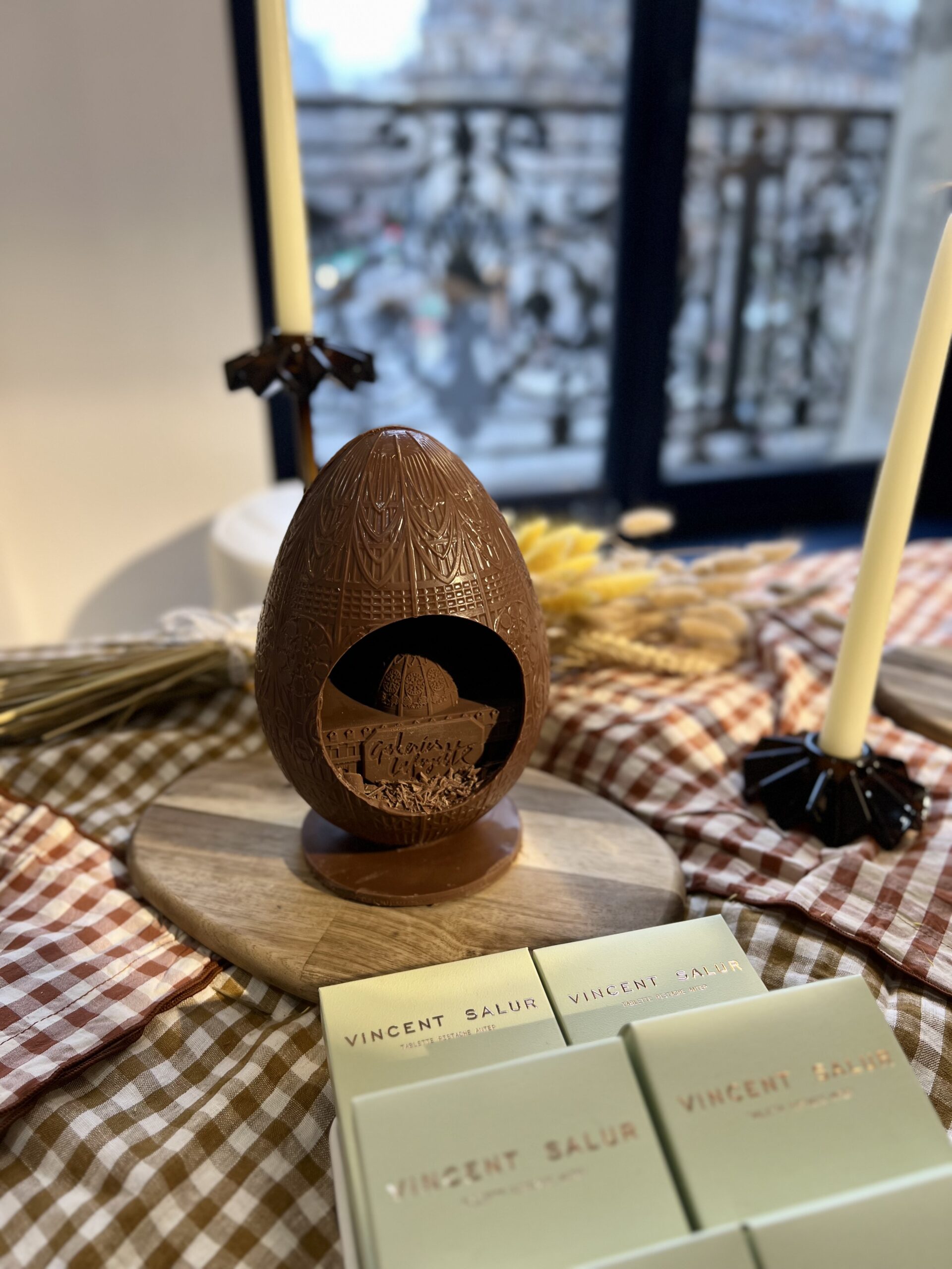 L’œuf Coupole Galeries Lafayette Vincent Salur