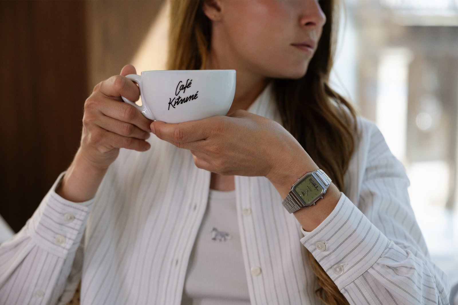 Montre matcha Casio CAFÉ KITSUNÉ 05