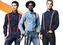 Dae Na, Fernando Cabral & Sebastian Sauvé pour la campagne Benetton Hommes Automne-Hiver 2012