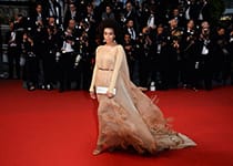 Solange Knowles en Stéphane Rolland Couture pour la première de Gatsby le Magnifique lors de la cérémonie d&rsquo;ouverture du 66ème Festival de Cannes