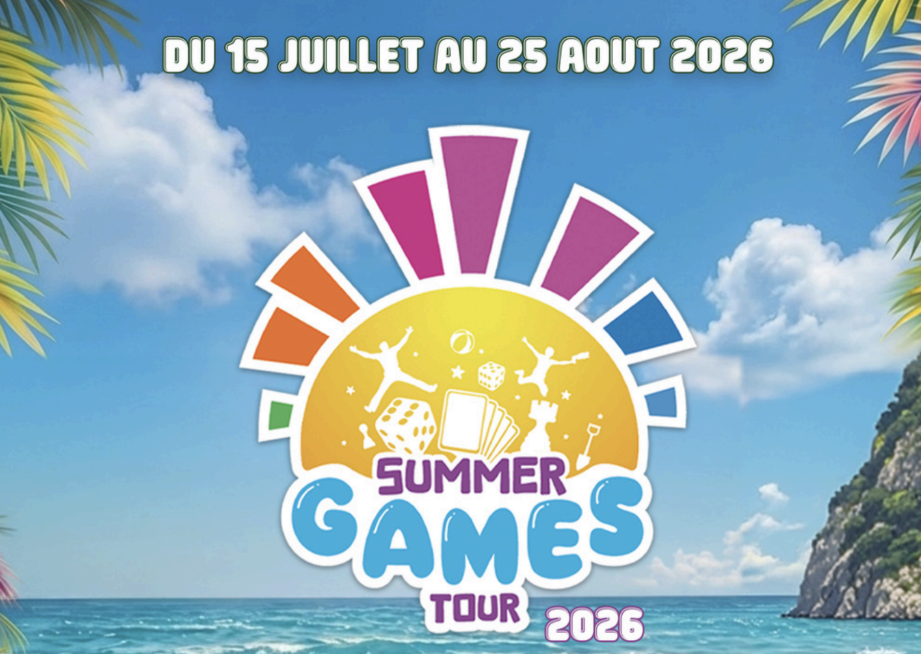 Summer Games Tour 2026 Festival jeux et jouets enfants et familles