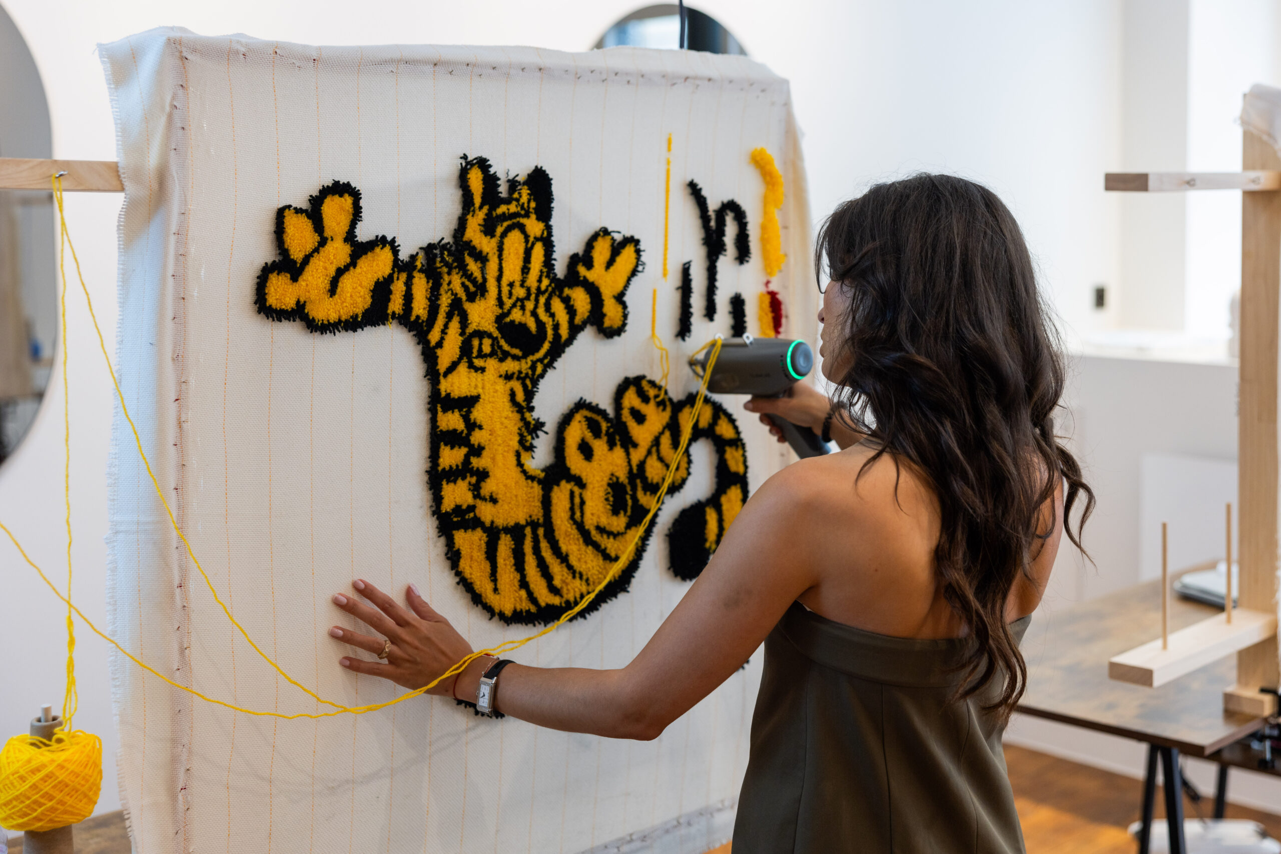 TUFTING STUDIO PARIS 16 creation photographe Julien Sarkissian