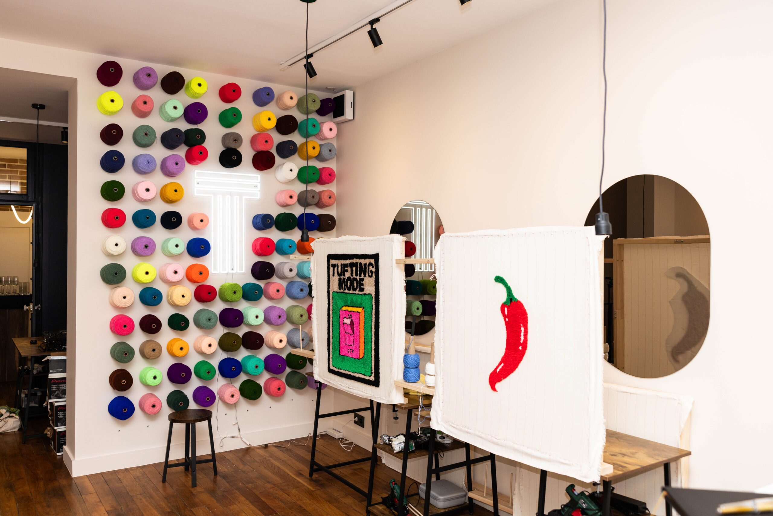 TUFTING STUDIO PARIS 16 interieur