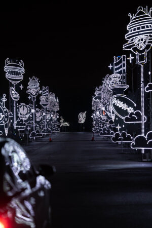 Atlanta s&rsquo;illumine pour les fêtes avec le World of Illumination’s Cosmic Sleighride