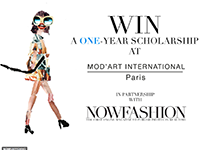 Concours NowFashion & Mod’Art International : Devenez le Designer Parisien 2015