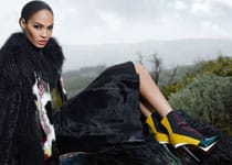 Joans Smalls par Karl Lagerfeld pour Fendi Automne Hiver 2012