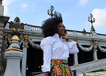 African prints & men&rsquo;s shirt