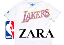 Collection exclusive de T-shirts NBA et ZARA
