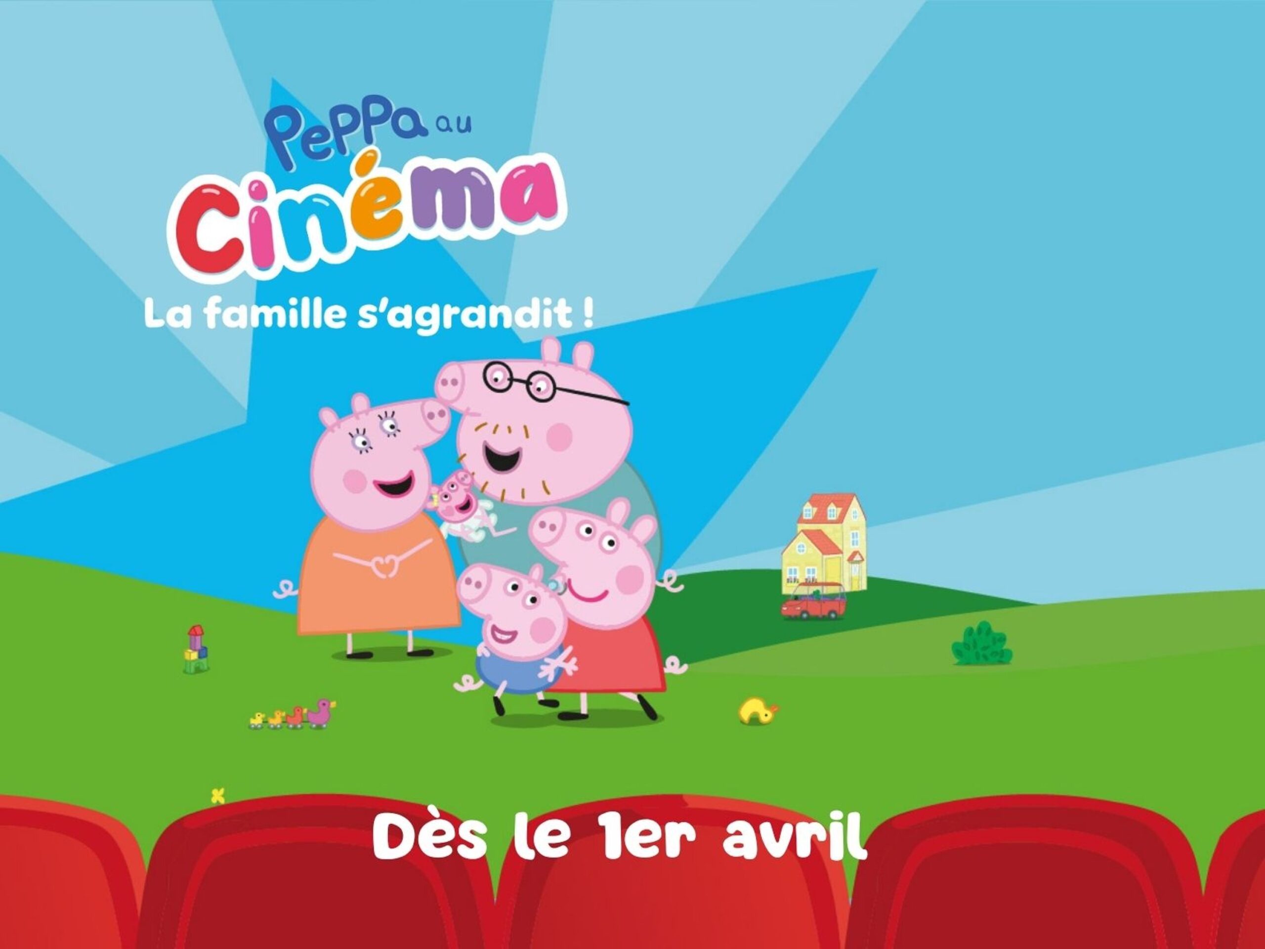 peppa pig au cinema la famille s'agrandit peppa pig au cinema la famille s'agrandit