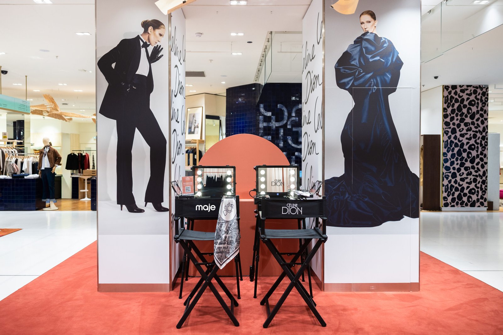 pop up celine dion galeries lafayette paris haussmann pop up celine dion galeries lafayette paris haussmann