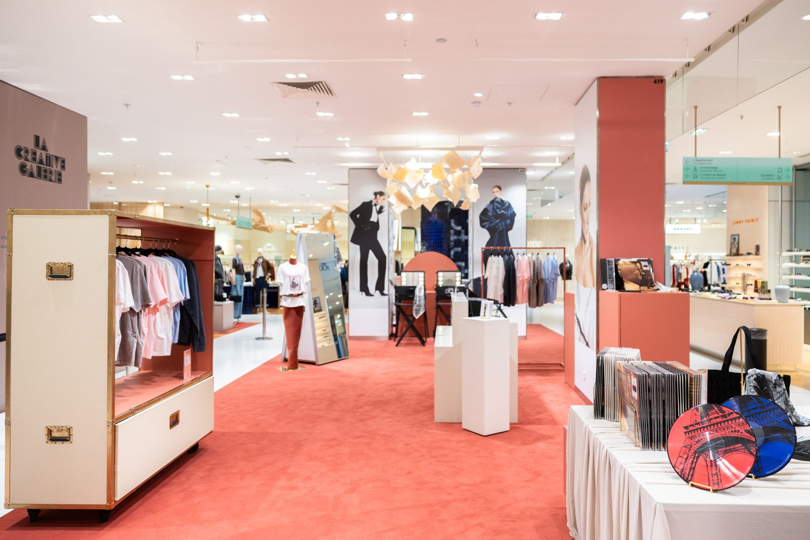 pop up celine dion galeries lafayette paris haussmann 02 pop up celine dion galeries lafayette paris haussmann 02