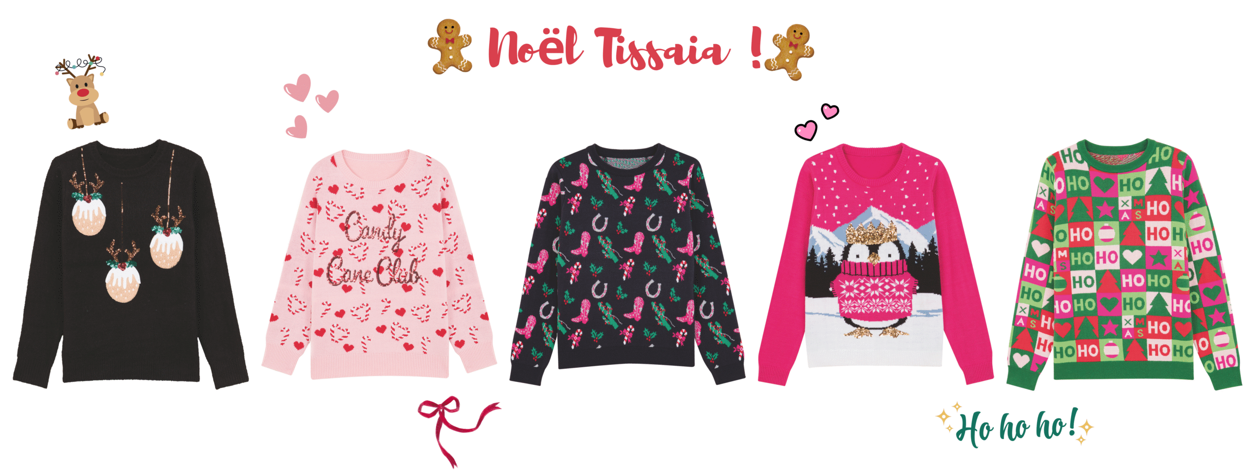 pull noel tissaia leclerc pull noel tissaia leclerc