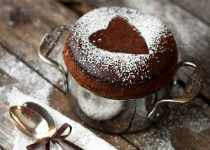 Recette dessert Saint-Valentin : Coup de foudre au chocolat
