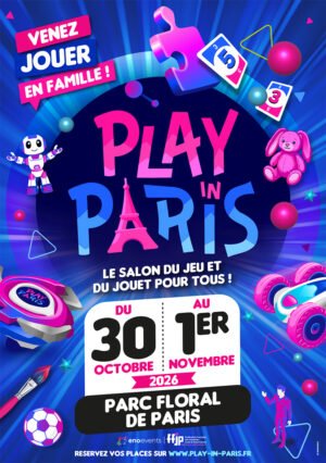 Play in Paris 2026, le salon géant du jeu et du jouet est de retour