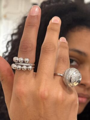 Sandrine Barabinot célèbre la sphère en joaillerie avec Icon Bubble