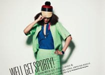 Ji Hyun Jeong pour Singles Korea mars 2012