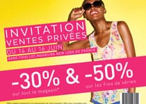 Ventes Privées New Look : Imprimez vite votre invitation Timodelle !