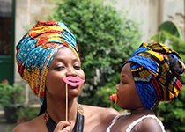 Atelier Turban à Wax a Wonderful World par Pagnifik