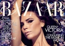 Victoria Beckham en couv&rsquo; d&rsquo;Harper’s Bazaar UK Mai 2012