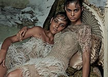 Colombina Gotica par Zee Nunes pour Vogue Brazil février 2014